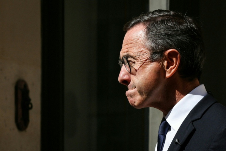 Le ministre de l'Intérieur Bruno Retailleau le 9 septembre 2025 à Paris ( AFP / ALAIN JOCARD )