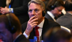 Richard Marles, le 29 mai 2026, à Singapour ( AFP / JAM STA ROSA )