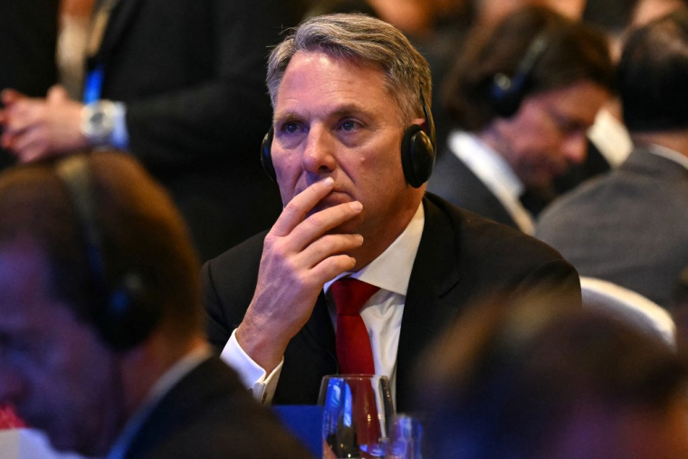 Richard Marles, le 29 mai 2026, à Singapour ( AFP / JAM STA ROSA )