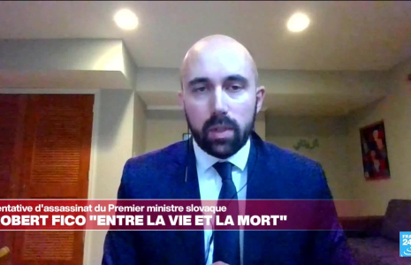 "Il y a un contexte politique très chargée" en Slovaquie à l'approche des élections européennes