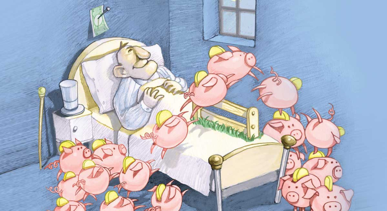 Un investisseur qui placerait ses liquidités sur un fonds qui rapporte 5% par an verrait son placement doubler en quatorze ans. Si ce fonds ne rapporte plus que 4%, notre épargnant devra patienter quatre années supplémentaires. (© Shutterstock)