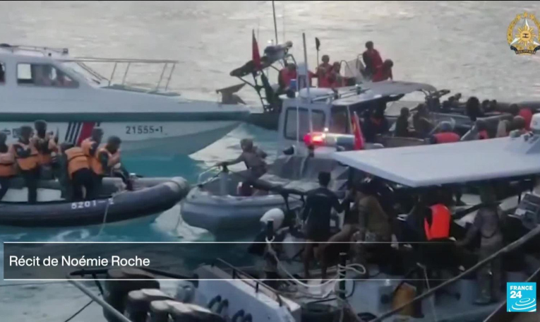 Mer de Chine : altercation entre des garde-côtes chinois et des marins philippins
