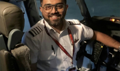 Photo du pilote indien Smit Machchhar mis à disposition par le ministère des affaires étrangères israélien le 30 septembre 2026 ( Israel's Foreign Ministry / - )