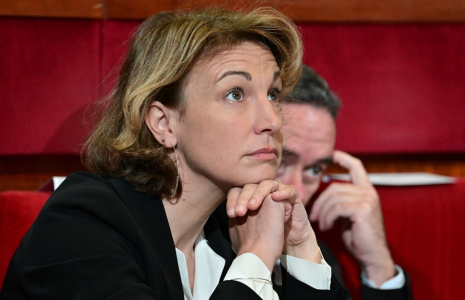 Marylise Léon à Paris, le 16 octobre 2023. ( POOL / MIGUEL MEDINA )
