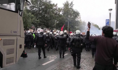 Tensions entre jeunes et policiers à Bruxelles en marge d'une manifestation