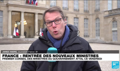 Rentrée des nouveaux ministres en France : un gouvernement "resserré, rajeuni et droitisé"