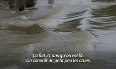 Crues: à Chalonnes-sur-Loire, commerçants et habitants font face à la montée des eaux