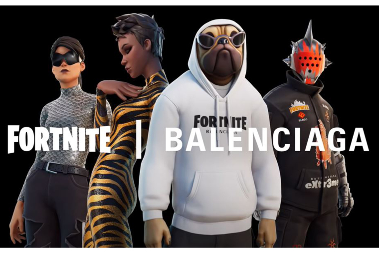 L'industrie du luxe s'intéresse de plus en plus au monde vidéoludique pour conquérir un public plus jeune. Crédit photo : capture Youtube @Fortnite Fr