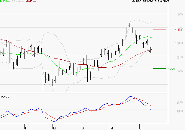 CARREFOUR SA : Sous les résistances, une consolidation est probable