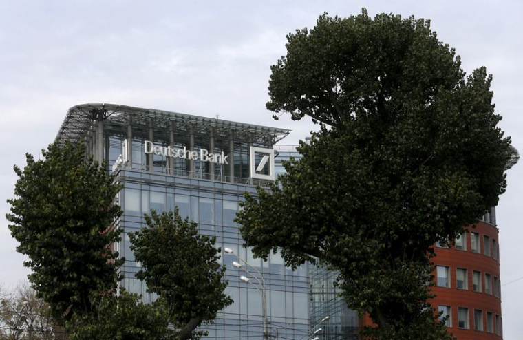 Immeuble de bureaux abritant le siège russe de la Deutsche Bank, à Moscou