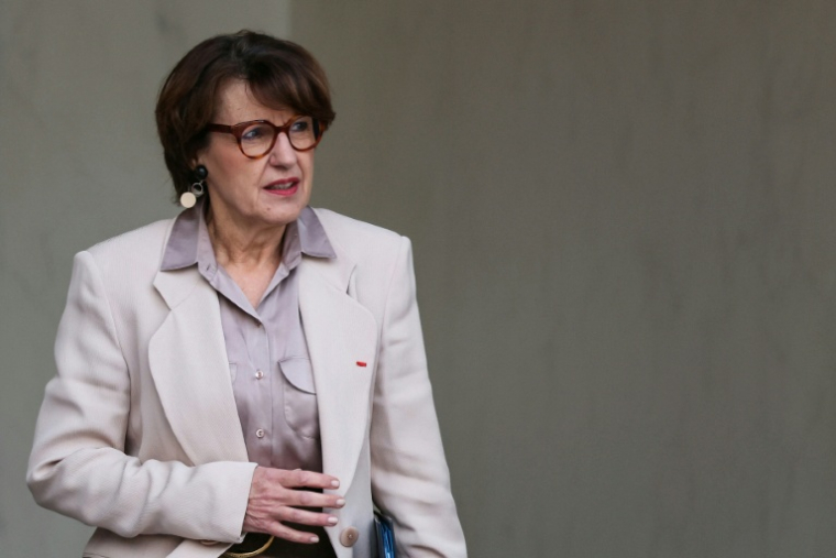 La ministre de l'Agriculture Annie Genevard le 26 novembre 2025 à Paris ( AFP / Thomas SAMSON )