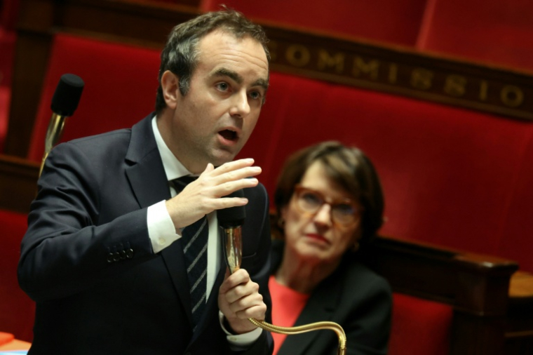 Le Premier ministre français, Sébastien Lecornu, à l'Assemblée nationale, à Paris, le 14 janvier 2026 ( AFP / Alain JOCARD )