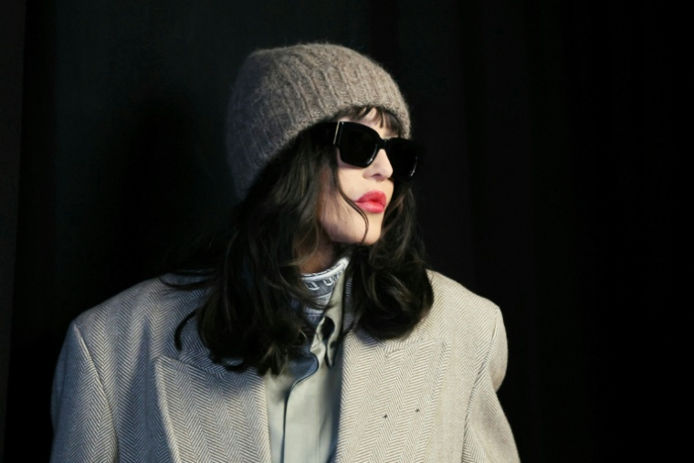 Isabelle Adjani à Paris le 18 janvier 2024 ( AFP / ALAIN JOCARD )