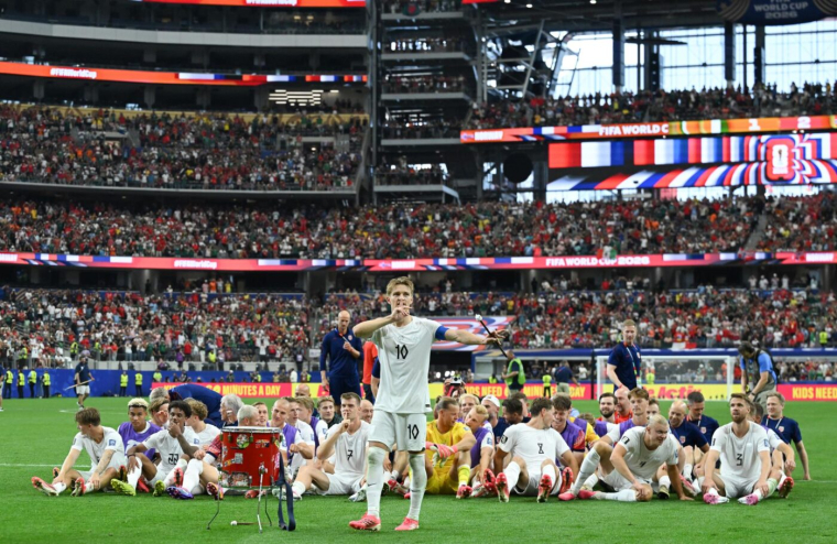 La star de la Norvège à la Coupe du monde vendue aux enchères