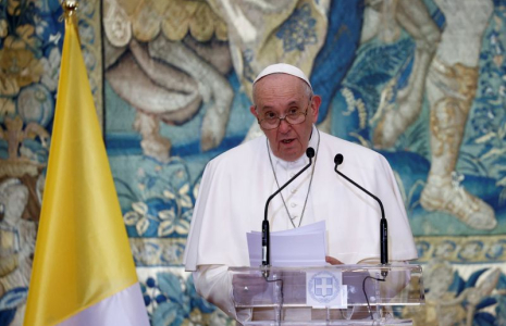 LE PAPE FRANÇOIS EN GRÈCE, OÙ IL VISITERA UN CAMP DE MIGRANTS À LESBOS