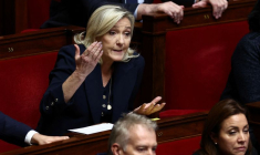 Marine Le Pen à l'Assemblée nationale