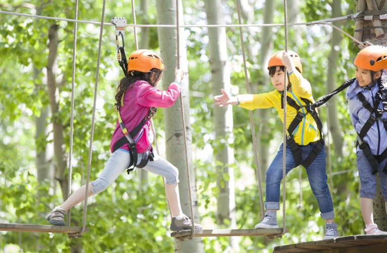 Découvrez 7 spots d’accrobranche franciliens accessibles aux petits comme aux grands. crédit photo : Getty Images