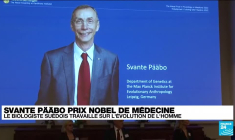 Svante Pääbo, prix Nobel de Médecine
