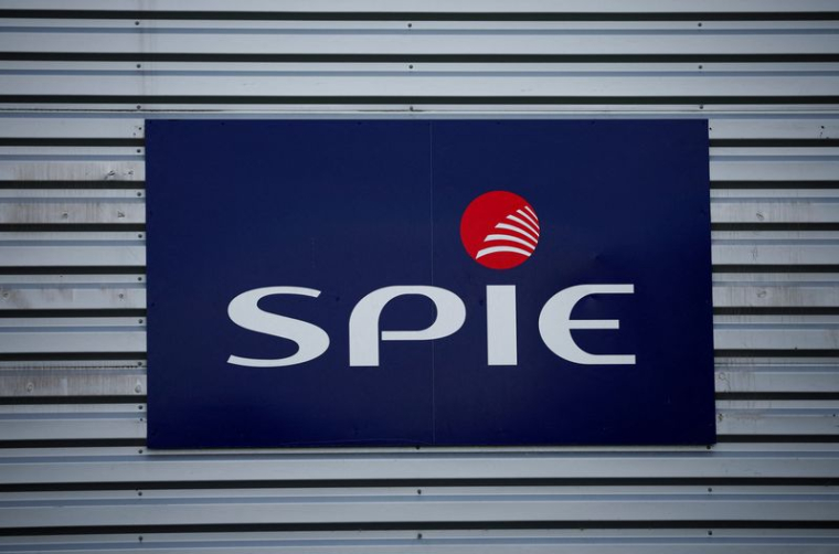Le logo de Spie près de Nantes