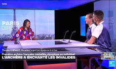 JO 2024 : les archers médaillés de bronze et d'argent, Lisa Barbelin et Thomas Chirault, sur France 24