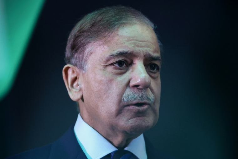 Le Premier ministre pakistanais, Shehbaz Sharif, le 6 octobre 2025 à Kuala Lumpur ( POOL / Hasnoor Hussain )