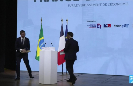 Au Brésil, Emmanuel Macron fustige l'accord UE-Mercosur