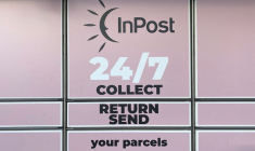 Un casier InPost à Hackney, Londres