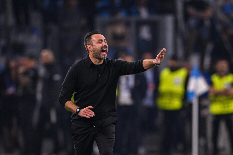 Au diable « la presse parisienne » : De Zerbi veut donner du crédit à la victoire de ses joueurs contre le PSG