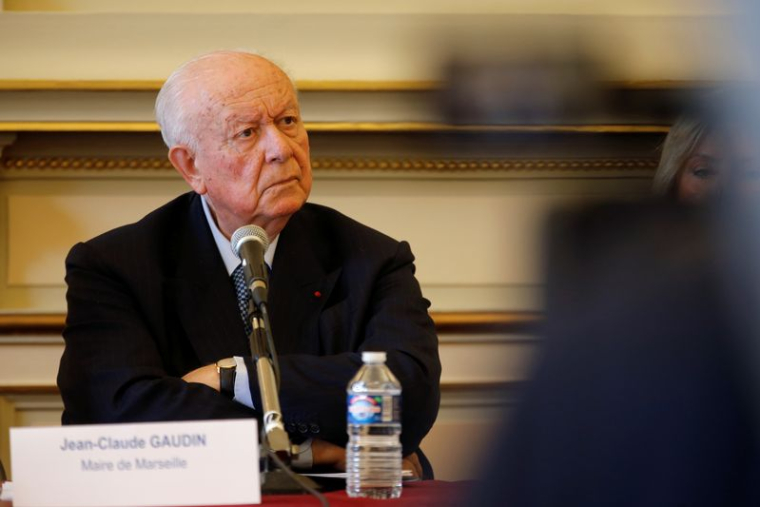 L'ancien maire de Marseille, Jean-Claude Gaudin