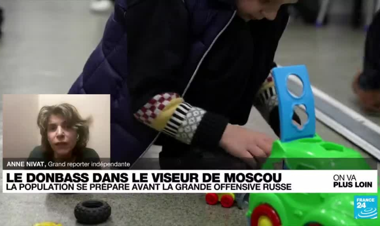 Dans le Donbass avec Anne Nivat