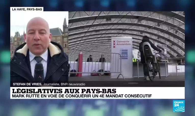 Législatives aux Pays-Bas : Mark Rutte en voie de conquérir en 4eme mandat