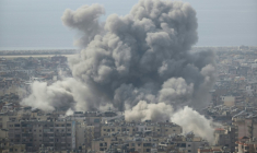 Une frappe aérienne israélienne dans les quartiers sud de Beyrouth au Liban, le 6 mars 2026 ( AFP / Ibrahim AMRO )