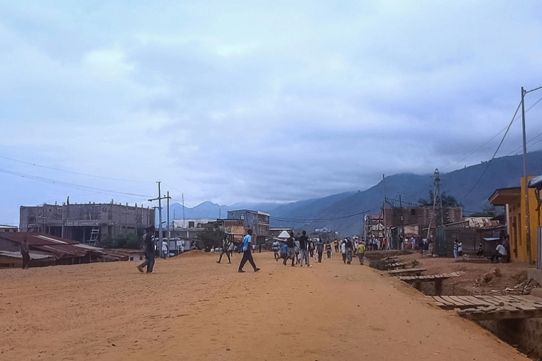 Une rue d'Uvira (RDC) le 11 décembre 2025 ( AFP / - )