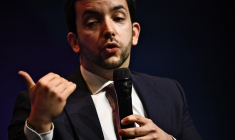 Jean-Philippe Tanguy, à Bordeaux, le 7 septembre 2024 ( AFP / CHRISTOPHE ARCHAMBAULT )