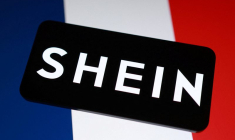 L'illustration montre le logo Shein et le drapeau français