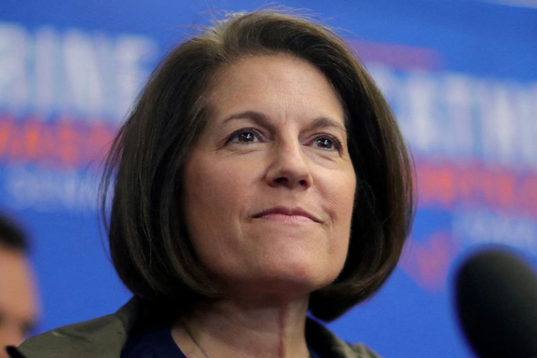 La sénatrice américaine démocrate Catherine Cortez Masto à Henderson, Nevada