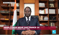 Henri Konan Bédié : "Un troisième mandat de Ouattara serait illégal" selon la Constitution ivoirienne