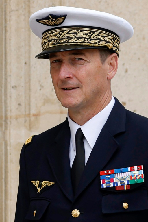 Le chef d'état-major des armées du président de la République (CEMP) Fabien Mandon, à la sortie du Conseil des ministres à l'Elysée, le 3 juillet 2024 à Paris ( AFP / Ludovic MARIN )