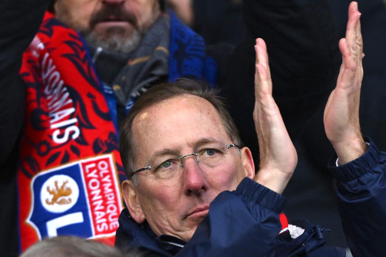 John Textor, patron d'Eagle Football Holdings ( AFP / SEBASTIEN BOZON )