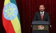 Le Premier ministre éthiopien Abiy Ahmed à Putrajaya (Malaisie) le 26 octobre 2024 ( POOL / HASNOOR HUSSAIN )
