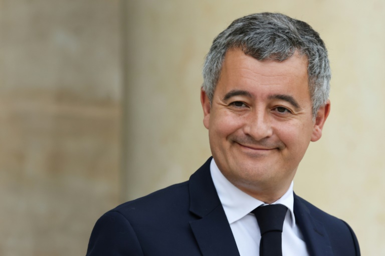Le ministre de la Justice, Gérald Darmanin, à Paris le 29 octobre 2025 ( AFP / Ludovic MARIN )