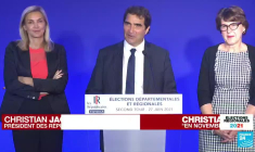 Elections régionales en France : la droite est désormais "la seule force d'alternance" (Christian Jacob)