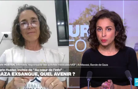 Karin Huster: "Gaza, un summum de destruction unique dans l'expérience de beaucoup d'humanitaires"