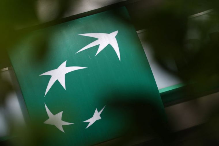 Le logo de BNP Paribas à Nantes