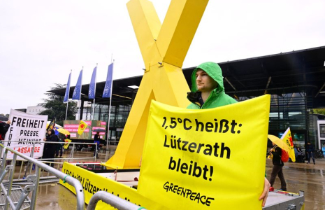 Photo d'archives : Le parti des Verts en Allemagne tient une convention fédérale