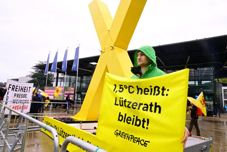 Photo d'archives : Le parti des Verts en Allemagne tient une convention fédérale