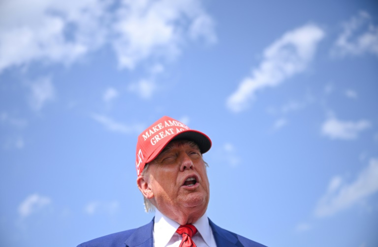 Donald Trump dans le New Jersey, le 20 juin 2025 ( AFP / Mandel NGAN )