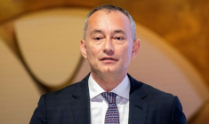 Nikolaï Mladenov, le haut représentant pour Gaza du "Conseil de paix" mis en place par Donald Trump, au Forum Hili à Abou Dhabi, le 7 septembre 2026 ( AFP / FADEL SENNA )