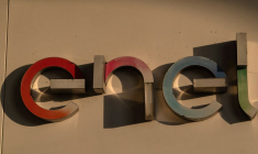 Logo d'Enel à Niteroi près de Rio de Janeiro