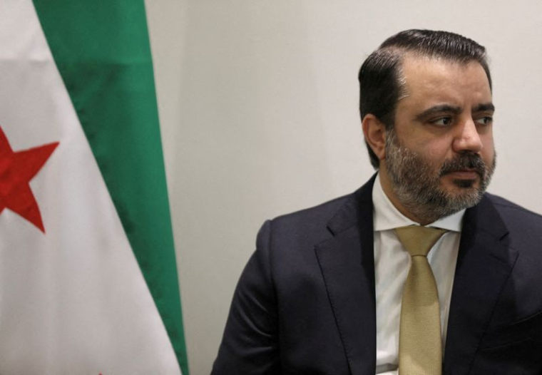 Le ministre syrien des Affaires étrangères Asaad Hassan al-Shibani